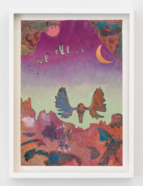 My pictures are part of this digital world that we live in. The phone and the internet, quick, instantaneous kinds...