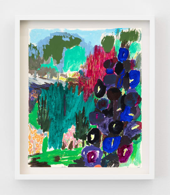 PM: Will you tell us a little bit about your painting style? To say you break rules does not match...