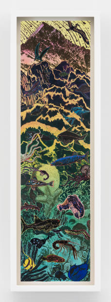 My pictures are part of this digital world that we live in. The phone and the internet, quick, instantaneous kinds...