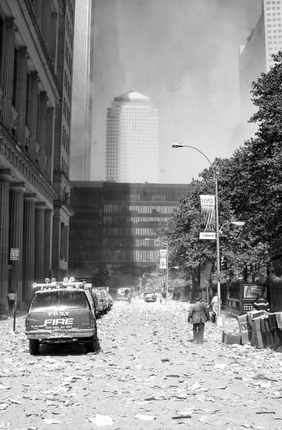 I learnt soon after that my parents knew I was down at the World trade center. They were watching a...
