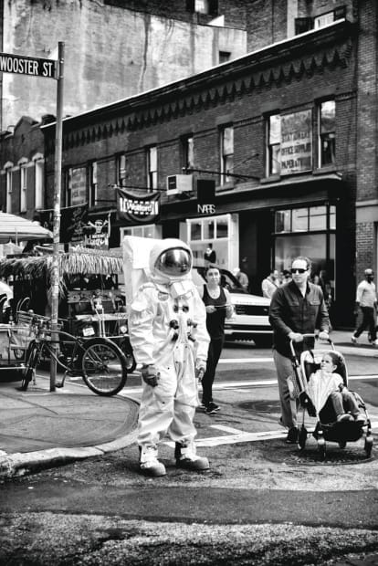 OPEN EDITION 10 X 8 PRINT, Spaceman In Soho