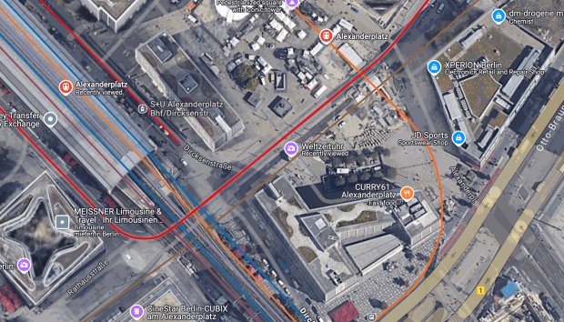 Alexanderplatz Station (U-Bahn), Weltzeituhr (World Time Clock), Alexanderpl. 1, 10178 Berlin, Germany, 8.00am Morning Photowalk - Meeting Point One