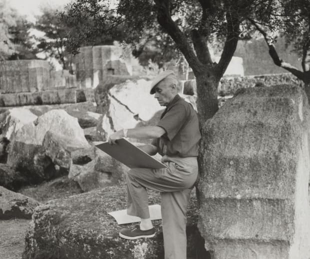 'It's not the drawing that is difficult but finding and recognizing the mood. When in this mood one knows well...