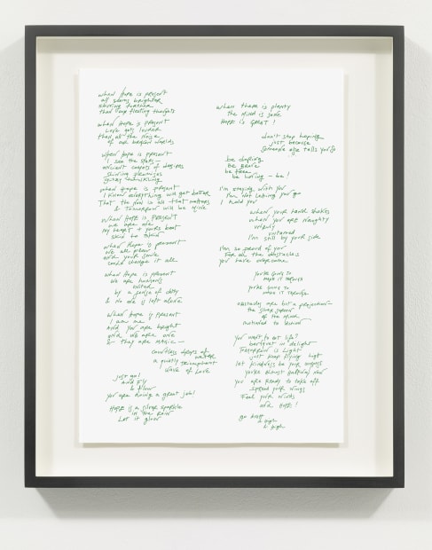 Richard Saltoun Gallery presents a special online exhibition featuring ninna nanna per un aquilone — lullaby for a kite, a...