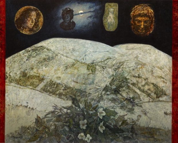 I loved spending time with the meticulous mark making of John Martin HRSA. His Deluge print, of a biblical storm...