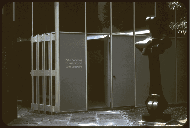In 1966 Etrog represented Canada at the Venice Biennale, along with Alex Colville and Yves Gaucher. In 1968 he designed...