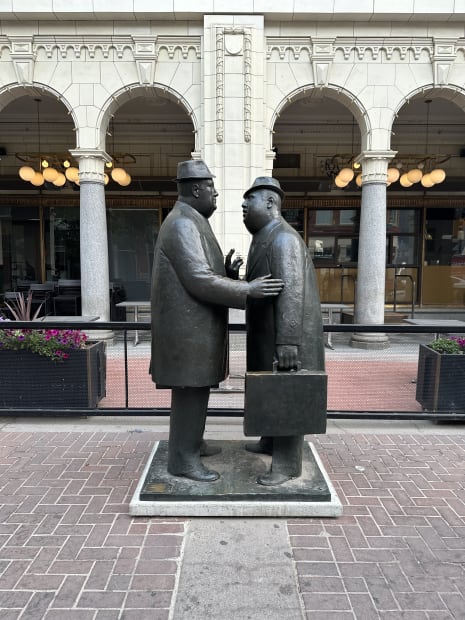 McElcheran’s ability to make his materials “speak” is also evident in the sculptures that followed his liturgical work, most apparent,...