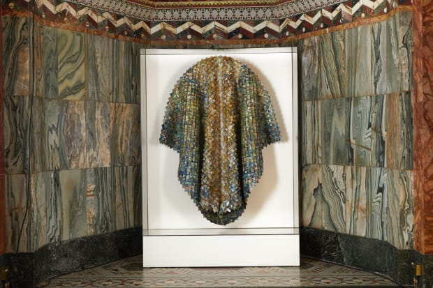 Urania is a woven astrological cloak investiture made from Byzantine mosaic documentation found in ritualistic spaces. Specific mosaics are created...