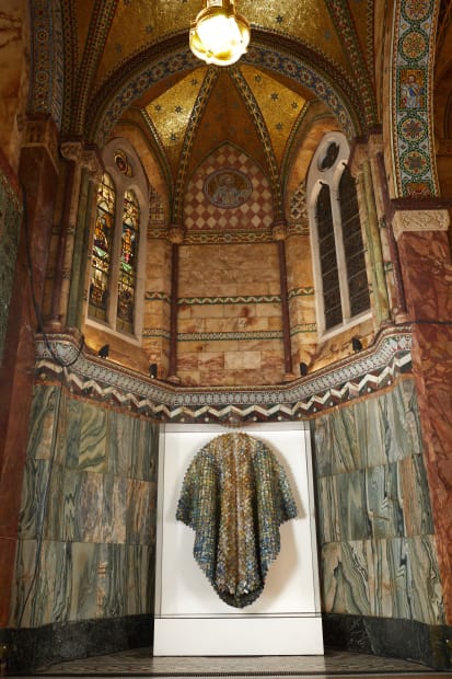 Urania is a woven astrological cloak investiture made from Byzantine mosaic documentation found in ritualistic spaces. Specific mosaics are created...