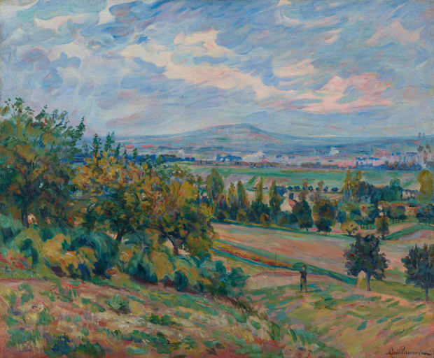 Armand Guillaumin, Vue de L’Haÿ-les-roses, Île-de-France, 1877