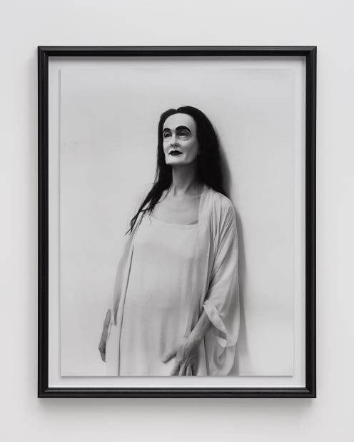 Gillian WEARING AI Imagined mask of Joan Crawford as Bette Davis in Whatever Happened to Baby Jane 2022 Framed bromide print