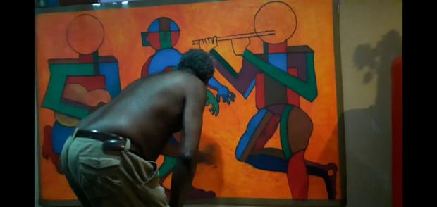 'For many Ka-Mkame was the quintessential resistance artist of the 80s. Among early publications that popularised his works he featured...