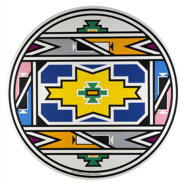 A conversation with form and colour