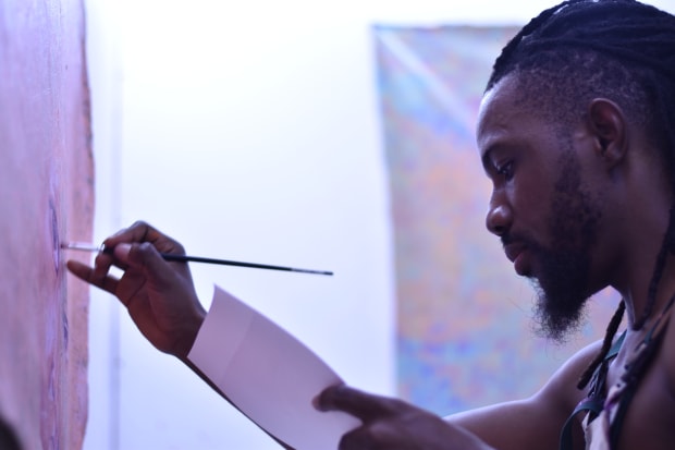 My work used to focus on migration. However, it was a way to depict the human condition. Thus, it is...