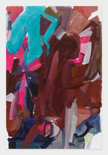 Painting that interests her contain scenarios in which “there are things behind that come forward, and things that are forward...