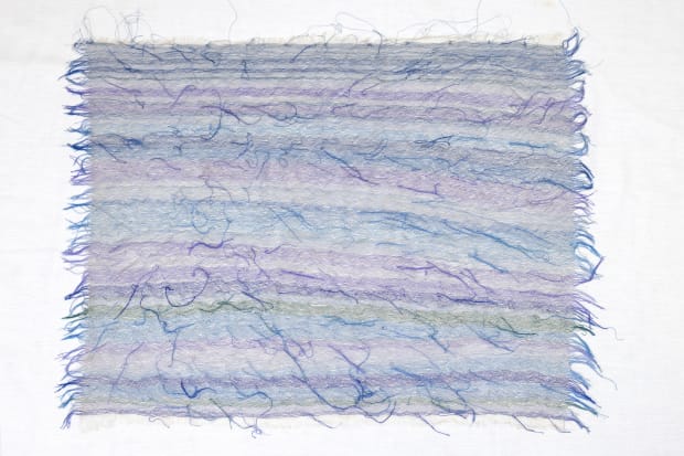 In Our Black Thread, Lutfi moves to minimalist works dictated by the domestic space she is obliged to inhabit. Here,...
