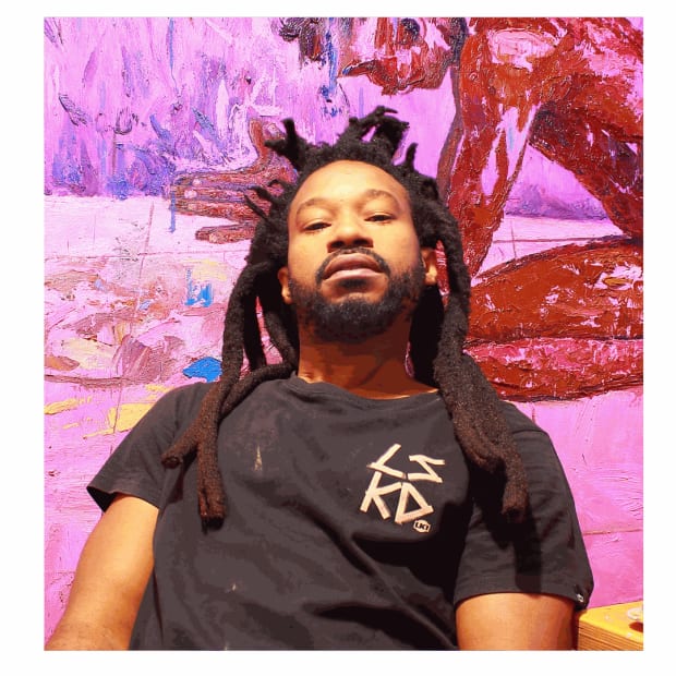 JIMMY NWANNE, Nigerian artist based in Germany