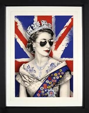 Mr Brainwash, Queen Of Hearts - Timed release TUESDAY 3RD MAY TO 12 MIDNIGHT ON TUESDAY 10TH MAY, 2022
