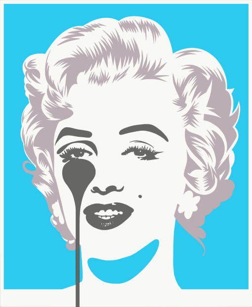 Pure Evil, Marilyn Classic - Blue & Silver, 2021