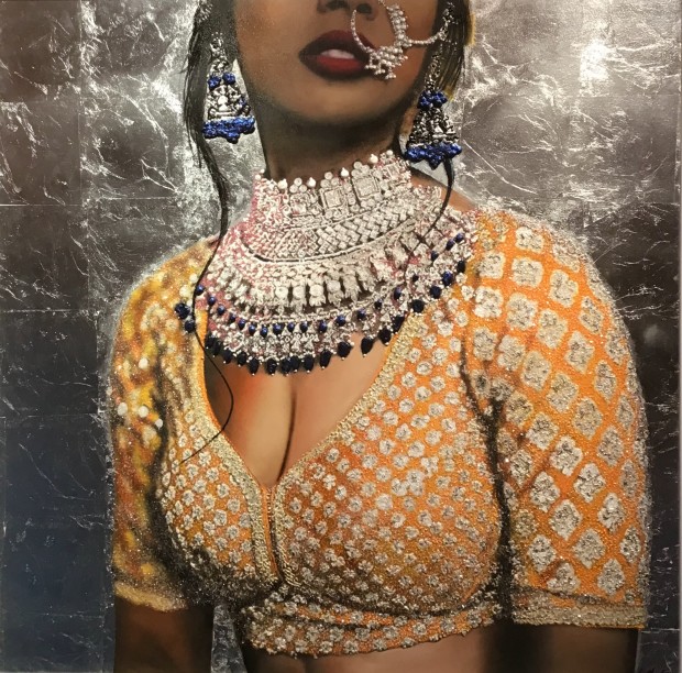 Linda Charles, Indian Couture I, 2019