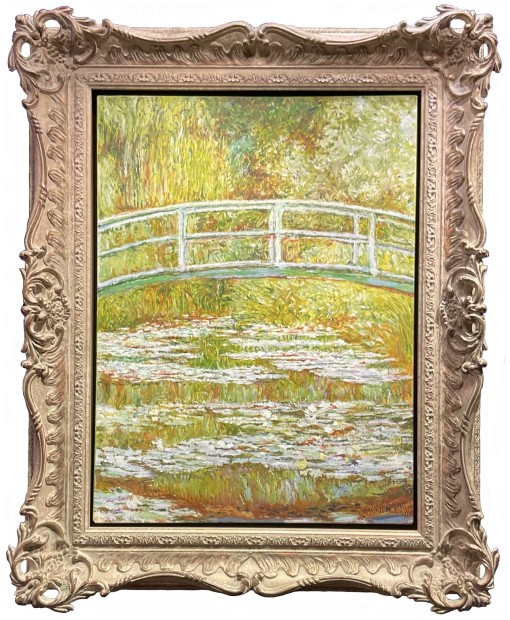 Peter Osborne, Claude Monet The Bridge at Giverny