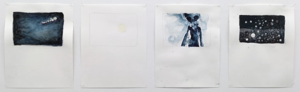 Johan Grimonprez, Pteroptyc Tener ( Synchronous Flashing Fireflies ) #3, 2018