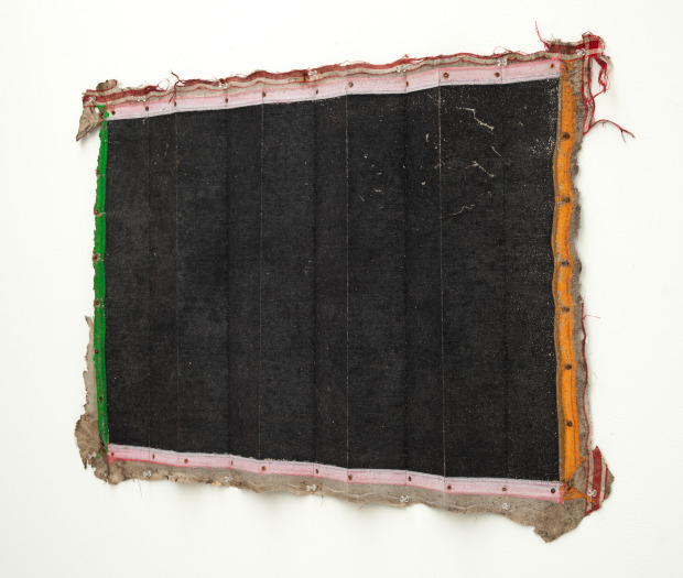 Untitled (Black Furrow H-230), 2021-2024