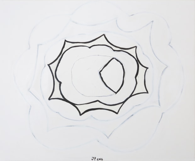 Jürgen Partenheimer, Inside the clouds, #12, 2016