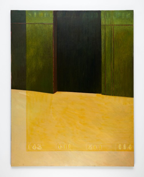 Agnes Maes, Zwarte binnenruimte, 1997