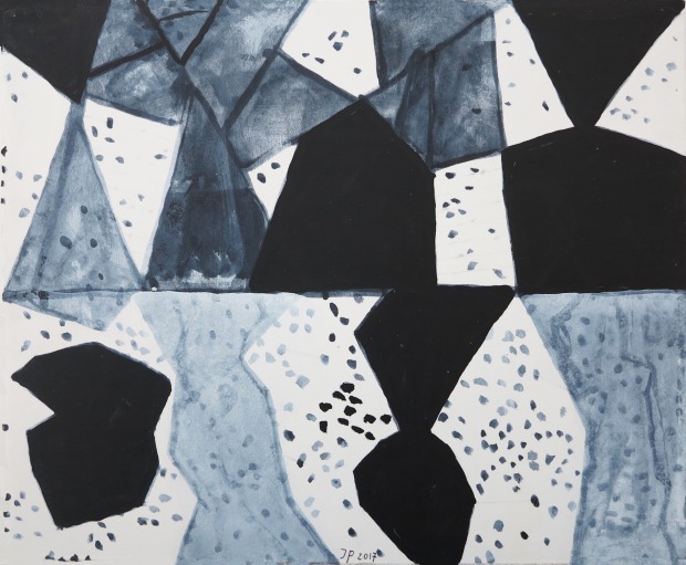 Jürgen Partenheimer, Eccentric Black, #31, 2017