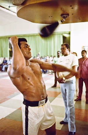 Howard L. Bingham Ali, Zaire #C07 cibachrome print 11 x 14 inches