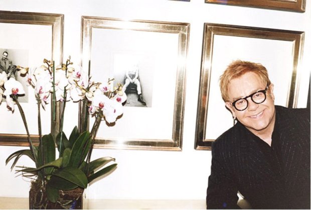 Juergen Teller Elton John, The Boxer, London c-print 20 x 24 inches