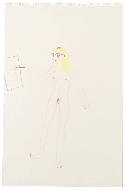 Aurel Schmidt, Self Portrait 9, 2013