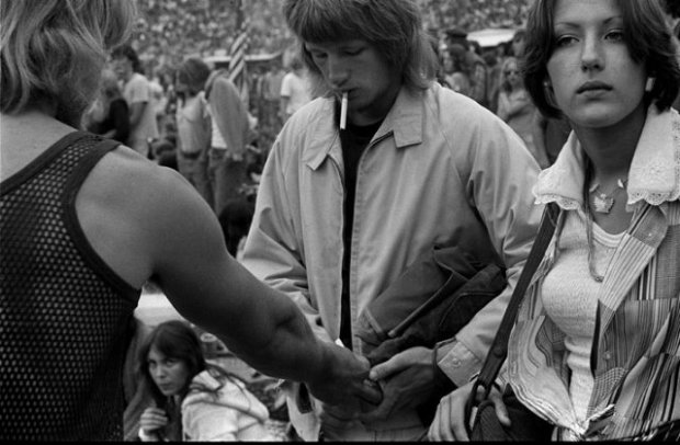 Joseph Szabo, Rolling Stones Fans No. 29, JFK Stadium, Philadelphia, 1978