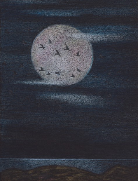 Elizabeth Shull, Moonlit Migration, 2021