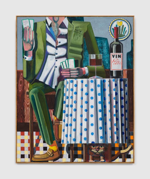 Kristof Santy, De kaartspeler (playing cards), 2022