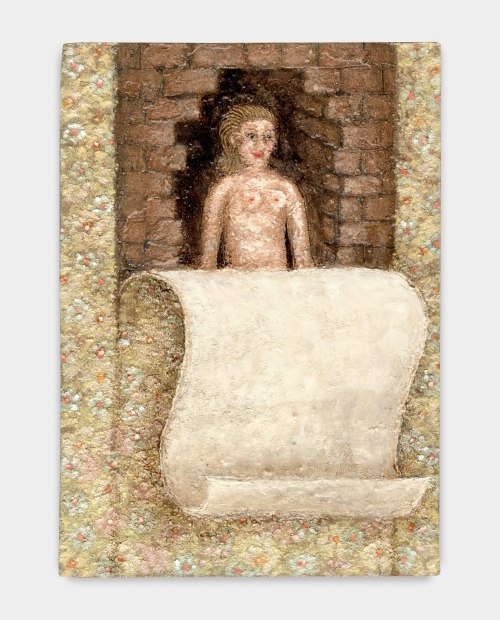 Plum Cloutman, Romantic Wallpaper Sarcophagus, 2023