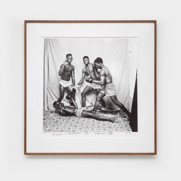 Malick Sidibé, Boxeurs en Demonstration, 1965 / 2010