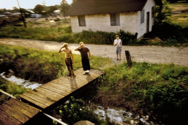 Paul Fusco RFK Funeral Train #1706 chromogenic print paper size: 20 x 24 inchesimage size: 15 x 22 inches
