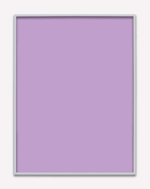 Phil Chang, Untitled (Purple Monochrome 03), 2015