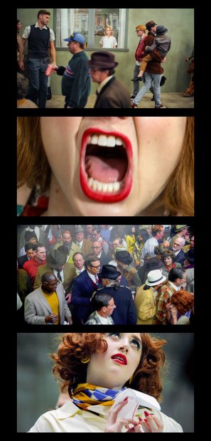 Alex Prager, Face in the Crowd Film Strip #5, 2013
