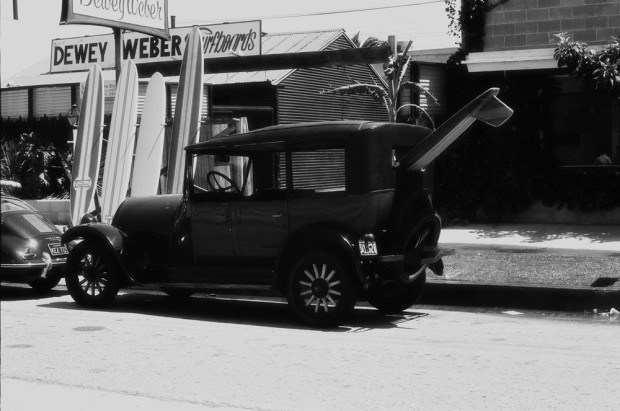 LeRoy Grannis, Surf Wagon at Dewey Weber Surf Shop, Venice, 1963