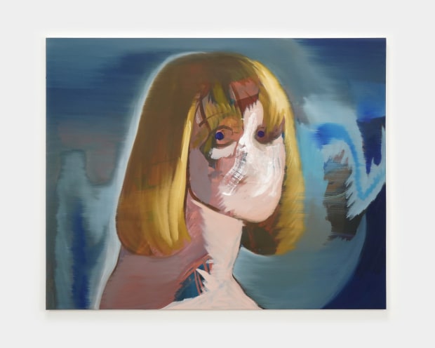 Kenrick McFarlane, Untitled (Blonde gaze), 2023