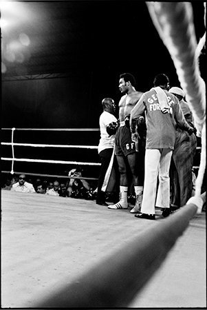 Howard L. Bingham George Foreman, Zaire #BW16 gelatin silver print 20 x 24 inches