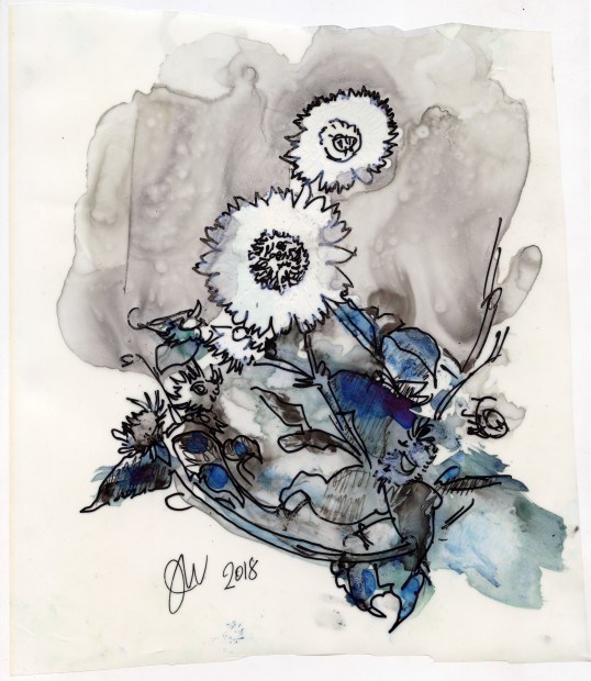 Jimmy Wright, Sunflower No. 7, 2018