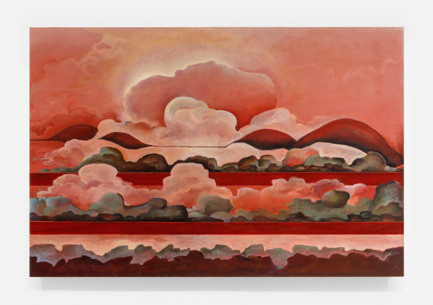 Leo Mock, "Femme fatales emerged from shadows to watch this creature fair", 2025