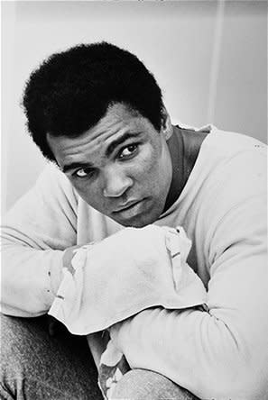 Howard L. Bingham Ali, Zaire #BW09 gelatin silver print 20 x 24 inches