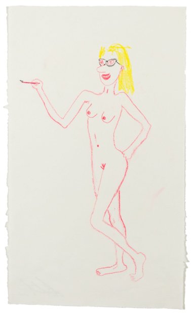 Aurel Schmidt, Self Portrait 7, 2013