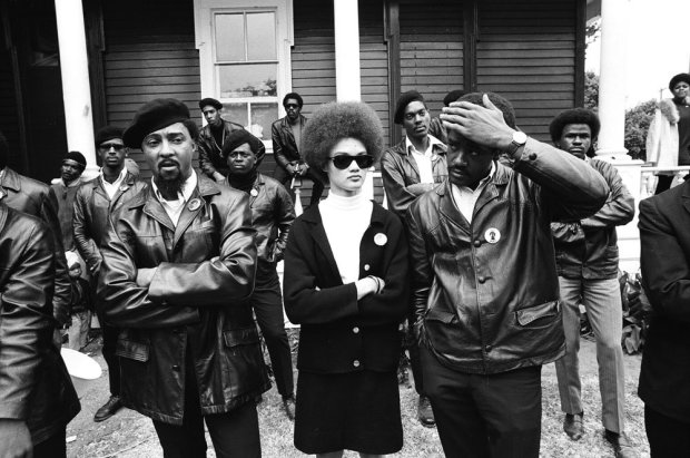 Howard L. Bingham Black Panther Rally #7, DeFremery Park, Oakland gelatin silver print 20 x 24 inches