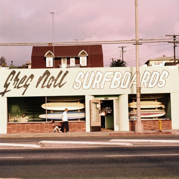 LeRoy Grannis, Greg Noll Surf Shop, Hermosa Beach, 1963